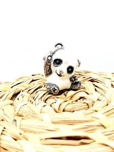 Ocelový přívěsek - Panda
