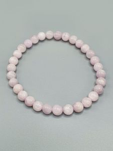 Náramek Kunzit AA kuličky 6 mm