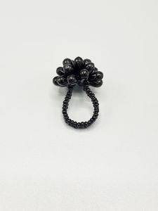 Prsten bodlina černá