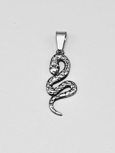 Ocelový přívěsek - Had malý