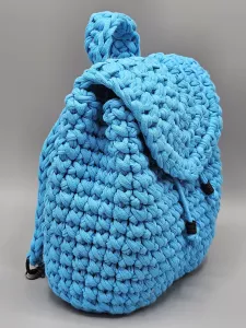 Malý batoh pro slečny či kluky modrý - nepodšitý