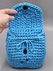 Malý batoh pro slečny či kluky modrý - nepodšitý