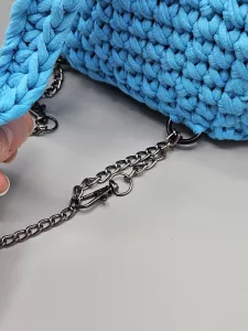 Malý batoh pro slečny či kluky modrý - nepodšitý