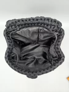 Dámský batoh - crossbody kabelka černá