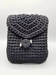 Dámský batoh - crossbody kabelka černá