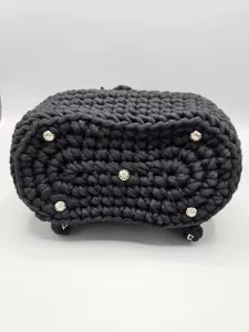 Dámský batoh - crossbody kabelka černá