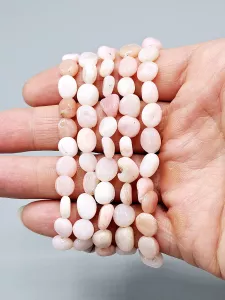Náramek andský Opál troml 6 x 8 mm