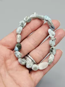 Náramek Larimar troml velký 8 x 12 mm