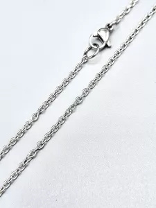 Ocelový řetízek č. 32 lesklý (0,2 x 45-70 cm)