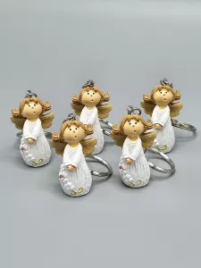 Culíkatá andělka jako přívěsek na klíče