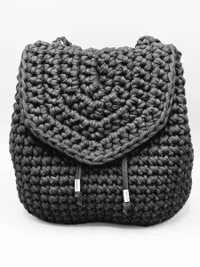 Dámský batoh - crossbody kabelka černá