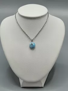 Náhrdelník Larimar AA - přívěsek nepravidelného tvaru 2