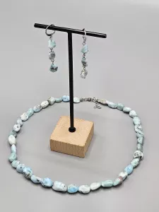 Náušnice Larimar troml 1 Náušnice Larimar troml 1