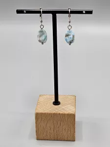 Náušnice Larimar troml 5