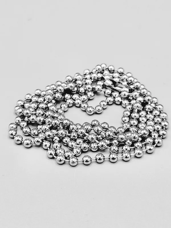 Ocelový řetízek armádní (0,2 x 70 cm)