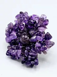 Prsten Ametyst květina