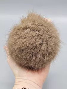 Kožešinová velká bambule 12 cm