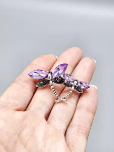 Fialovo šedé vážky - brož