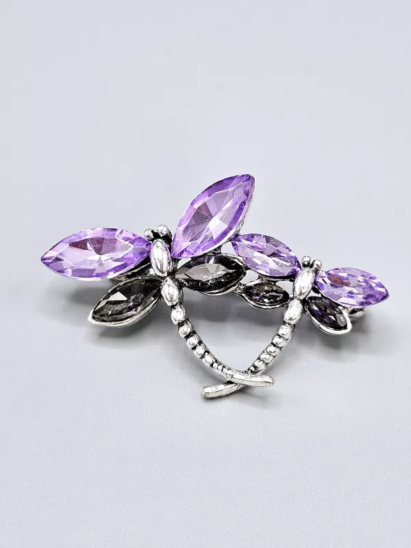 Fialovo šedé vážky - brož