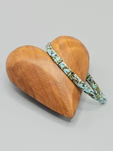 Miyuki Tila náramek - odstín tyrkysovo hnědá 16 - 19 cm | 16 cm, 17 cm, 18 cm, 19 cm