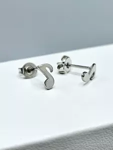 Ocelové náušnice Osminové noty