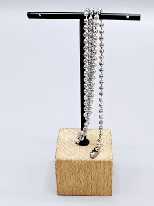 Ocelový řetízek armádní (0,3 x 60 cm)