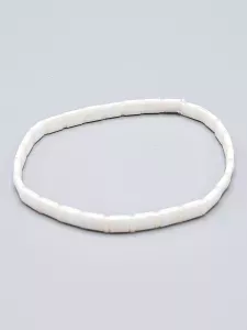 Miyuki Tila náramek - odstín smetanovo broskvová 15 - 17 cm Miyuki Tila náramek - odstín smetanovo broskvová 15 - 17 cm