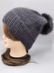 Ručně pletená čepice černá dámská velikost (56 - 60 cm) Ručně pletená čepice černá dámská velikost (56 - 60 cm)