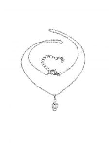 Ocelový náhrdelník - Houslový klíč č.1